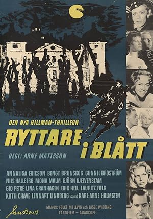 Ryttare i blått